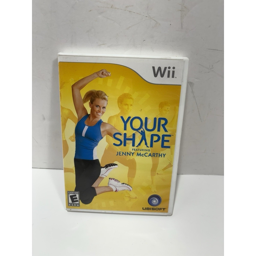 Your Shape Featuring Jenny McCarthy (Nintendo Wii) Complete with Manual